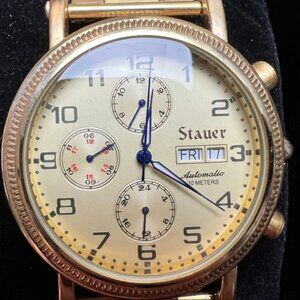 Stauer Men’s Automatic Watch - 30 Meters - Gold Color